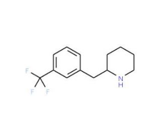 2-(3-trifluoromethyl-benzyl)-piperidine (CAS 794501-01-2) - chemical structure image