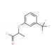 2-[3-(trifluoromethyl)phenoxy]propanoyl chloride - chemical structure image