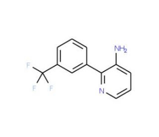2-(3-Trifluoromethyl-phenyl)-pyridin-3-ylamine - chemical structure image