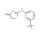 2-(3-Trifluoromethyl-phenylamino)-thiazol-4-one - chemical structure image