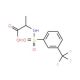 2-({[3-(Trifluoromethyl)phenyl]sulfonyl}amino)-propanoic acid (CAS 288266-54-6) - chemical structure image