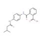 2-({4-[(3-Methylbutanoyl)amino]anilino}carbonyl)-benzoic acid - chemical structure image