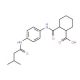 2-({4-[(3-Methylbutanoyl)amino]anilino}carbonyl)-cyclohexanecarboxylic acid - chemical structure image