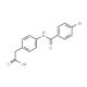 2-{4-[(4-bromobenzene)amido]phenyl}acetic acid - chemical structure image