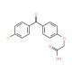 2-{4-[(4-chlorophenyl)carbonyl]phenoxy}acetic acid - chemical structure image