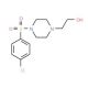 2-{4-[(4-Chlorophenyl)sulfonyl]piperazino}-1-ethanol (CAS 16017-65-5) - chemical structure image