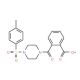 2-({4-[(4-methylphenyl)sulfonyl]piperazin-1-yl}carbonyl)benzoic acid - chemical structure image