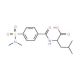 2-({4-[(dimethylamino)sulfonyl]benzoyl}amino)-4-methylpentanoic acid - chemical structure image