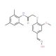 2-{4-[(hydroxyimino)methyl]-2-methoxyphenoxy}-N-mesitylacetamide - chemical structure image