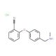 2-{4-[(Methylamino)methyl]phenoxy}benzonitrilehydrochloride - chemical structure image