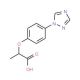 2-(4-[1,2,4]Triazol-1-yl-phenoxy)-propionic acid - chemical structure image
