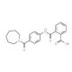 2-{[4-(1-Azepanylcarbonyl)anilino]-carbonyl}benzoic acid - chemical structure image