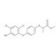 2-[4-(2,4-Dichloro-5-hydroxyphenoxy)phenoxy]propanoic Acid Methyl Ester (CAS 124992-48-9) - chemical structure image