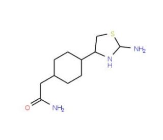 2-[4-(2-amino-1,3-thiazol-4-yl)phenyl]acetamide (CAS 1049874-22-7) - chemical structure image