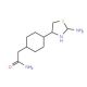 2-[4-(2-amino-1,3-thiazol-4-yl)phenyl]acetamide (CAS 1049874-22-7) - chemical structure image