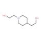 2-[4-(2-Hydroxy-ethyl)-piperidin-1-yl]-ethanol (CAS 50325-75-2) - chemical structure image