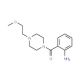 2-{[4-(2-methoxyethyl)piperazin-1-yl]carbonyl}aniline - chemical structure image