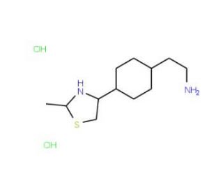 2-[4-(2-methyl-1,3-thiazol-4-yl)phenyl]ethanamine dihydrochloride - chemical structure image