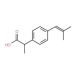2-[4-(2-Methyl-propenyl)phenyl]propionic Acid (CAS 75625-99-9) - chemical structure image