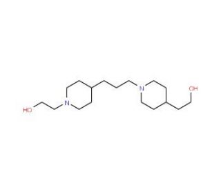 2-(4-{3-[4-(2-Hydroxy-ethyl)-piperidin-1-yl]-propyl}-piperidin-1-yl)-ethanol - chemical structure image