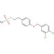 2-[4-(3,4-Dichlorobenzyloxy)]phenylethyl Methanethiosulfonate (CAS 887354-40-7) - chemical structure image