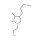 2-[4-(3-aminopropyl)-3-methyl-1H-pyrazol-1-yl]ethan-1-ol - chemical structure image