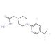 2-{4-[3-Chloro-5-(trifluoromethyl)-2-pyridinyl]-piperazino}acetohydrazide - chemical structure image