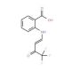 2-(4,4,4-Trifluoro-3-oxo-but-1-enylamino)-benzoic acid - chemical structure image