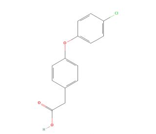 2-(4-(4-Chlorophenoxy)phenyl)acetic Acid (CAS 148401-42-7) - chemical structure image