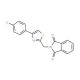 2-{[4-(4-chlorophenyl)-1,3-thiazol-2-yl]methyl}-2,3-dihydro-1H-isoindole-1,3-dione - chemical structure image
