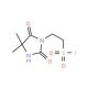 2-(4,4-dimethyl-2,5-dioxoimidazolidin-1-yl)ethanesulfonyl fluoride - chemical structure image