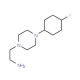 2-[4-(4-fluorophenyl)piperazin-1-yl]ethanamine (CAS 27144-84-9) - chemical structure image