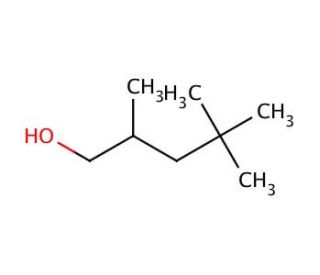 2,4,4-Trimethyl-1-pentanol (CAS 16325-63-6) - chemical structure image