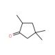 2,4,4-Trimethylcyclopentanone (CAS 4694-12-6) - chemical structure image