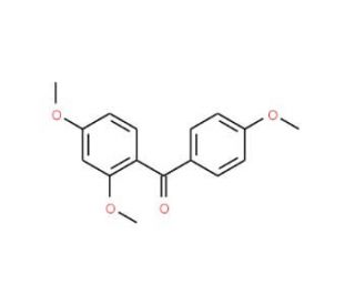 2,4,4&prime;-Trimethoxybenzophenone (CAS 4038-15-7) - chemical structure image