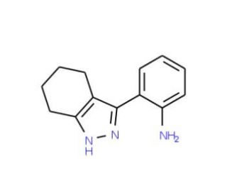 2-(4,5,6,7-tetrahydro-1H-indazol-3-yl)aniline - chemical structure image
