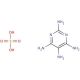 2,4,5,6-Tetraaminopyrimidine Sulfate (CAS 5392-28-9) - chemical structure image