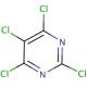 2,4,5,6-Tetrachloropyrimidine (CAS 1780-40-1) - chemical structure image