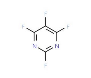 2,4,5,6-Tetrafluoropyrimidine (CAS 767-79-3) - chemical structure image