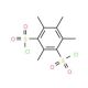 2,4,5,6-Tetramethylbenzenedisulfonyl Dichloride (CAS 97997-76-7) - chemical structure image