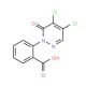 2-(4,5-dichloro-6-oxopyridazin-1(6H)-yl)benzoic acid - chemical structure image