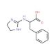 2-(4,5-Dihydro-1H-imidazol-2-ylamino)-3-phenyl-propionic acid - chemical structure image