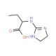 2-(4,5-Dihydro-1H-imidazol-2-ylamino)-butyric acid - chemical structure image