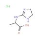 2-(4,5-Dihydro-1H-imidazol-2-ylamino)-propionic acid hydrochloride (CAS 1396964-89-8) - chemical structure image
