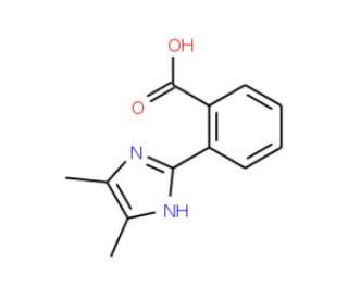 2-(4,5-Dimethyl-1H-imdazol-2-yl)benzoic acid - chemical structure image