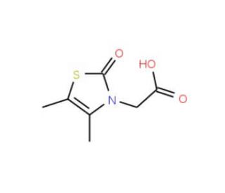 2-(4,5-dimethyl-2-oxo-2,3-dihydro-1,3-thiazol-3-yl)acetic acid - chemical structure image
