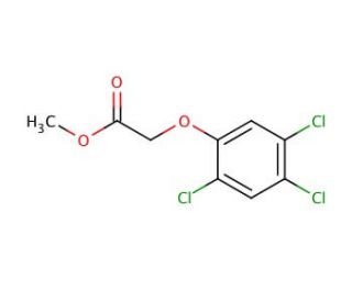 2,4,5-T methyl ester (CAS 1928-37-6) - chemical structure image