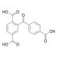 2,4,5-tricarboxybenzophenone (CAS 135989-69-4) - chemical structure image