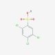 2,4,5-Trichloro Phenyl Sulfonic Acid (CAS 53423-65-7) - chemical structure image