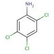 2,4,5-Trichloroaniline (CAS 636-30-6) - chemical structure image